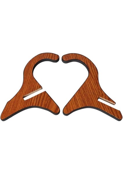 Taşınabil Ahşap Başparmak Piyano Standı Tutucu Braketi 10 Tuşlu 17 Tuşlu S Kahverengi fırsatları