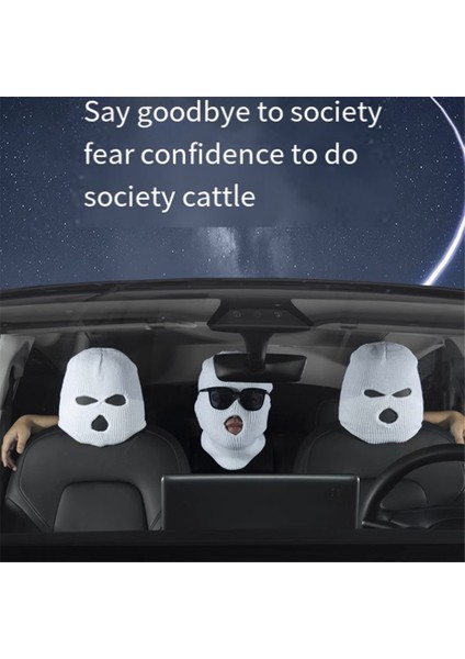 2 Adet Araba Baş Desteği Kılıfı, Polyester Kişiselleştirilmiş Komik Şapka Araba Koltuğu Baş Örtüsü Açık Hava Eğitimi Baş Örtüsü Beyaz (Yurt Dışından) fiyatları