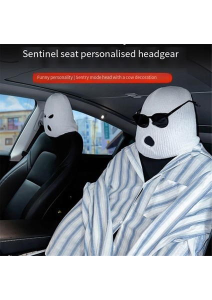 2 Adet Araba Baş Desteği Kılıfı, Polyester Kişiselleştirilmiş Komik Şapka Araba Koltuğu Baş Örtüsü Açık Hava Eğitimi Baş Örtüsü Beyaz (Yurt Dışından) modelleri