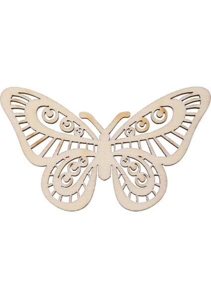 60 Adet Kesilmiş Kelebek Süsleme Ahşap El Sanatları Düğün Dekoru Ahşap Içi Boş Kelebek Ahşap Kolye (Yurt Dışından) fırsatları