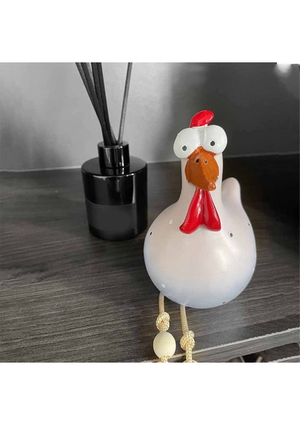 Reçine Horoz Açık Hava Heykelleri Komik, Su Geçirmez ve Solmaz Uygun Avlu, Bahçe, Balkon Dekorasyonu Siyah (Yurt Dışından) fırsatları