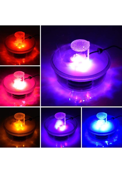 Cadılar Bayramı Cadı Kavanozu Kazan Sis Makinesi Duman Sis Makinesi Renkli Işık Tatil Partisi Dekorasyon Malzemesi Ab Fişi (Yurt Dışından) fiyatları