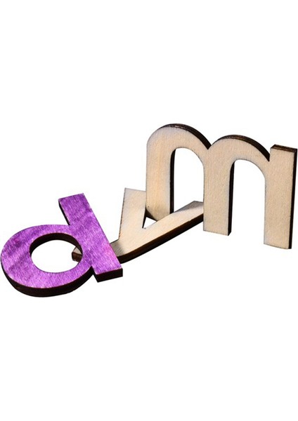 104 Adet Dıy El Sanatları Için Ahşap Alfabe Harfleri Ev Duvar Dekoru Için 3D Harfler (Yurt Dışından) modelleri