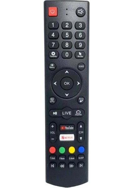 LCD LED Kumanda Redline RL4KTV Youtube Netflix Tuşlu