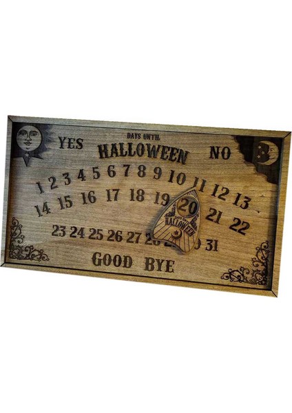 Manyetik Efektli Geri Sayım Panosu Cadılar Bayramı Manyetik Geri Sayım Panosu (Yurt Dışından)