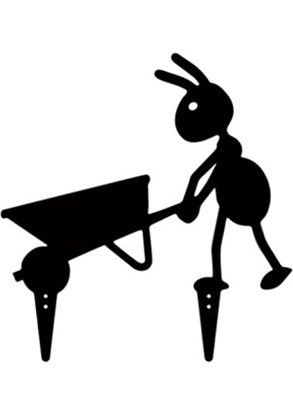 Bahçe Dekoru Karıncalar Metal Karıncalar Bahçe Süsleri Bahçe Metal Sanatı Arka Bahçe Çim Kazıkları Dekor Karıncalar Bahçe Demir El Sanatları B (Yurt Dışından)