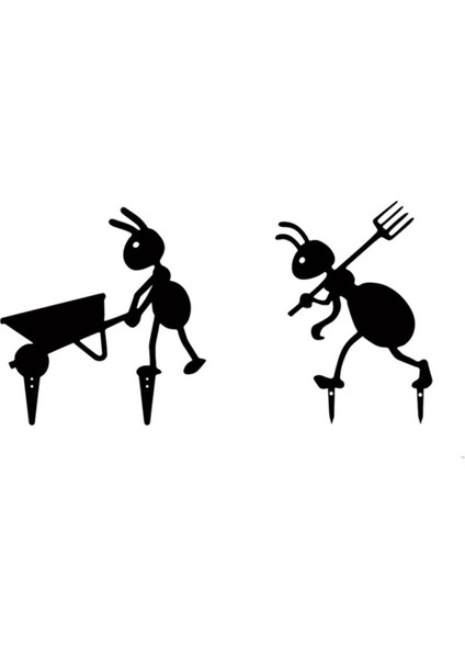 Bahçe Dekoru Karıncalar Metal Karıncalar Bahçe Süsleri Bahçe Metal Sanatı Arka Bahçe Çim Kazıkları Dekor Karıncalar Bahçe Demir El Sanatları B (Yurt Dışından) modelleri