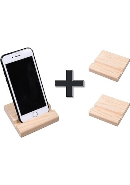 Adet Ahşap Telefon Tutacağı Telefon Standı Telefon Tutucu fırsatları