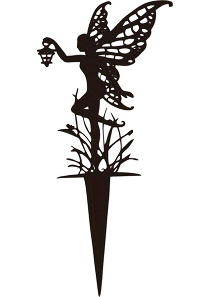 Bahçe Perisi Metal Dış Mekan Dekoru Verandanız ve Çiminiz Için (Yurt Dışından)