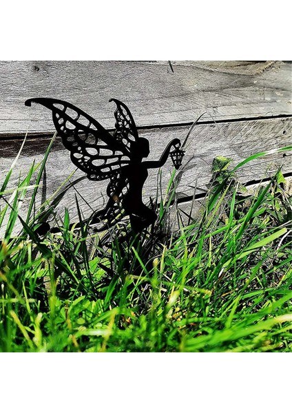 Bahçe Perisi Metal Dış Mekan Dekoru Verandanız ve Çiminiz Için (Yurt Dışından) fırsatları
