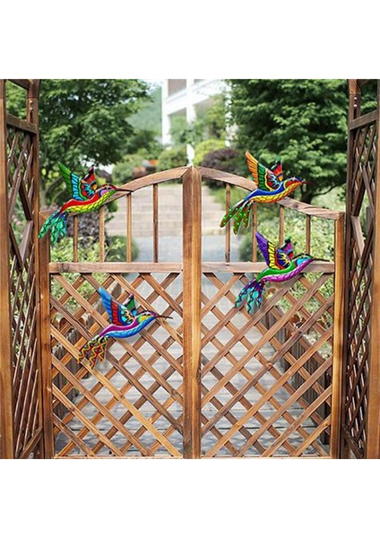 Adet Bahçe Süsleri Açık Hava Asılı Metal Kuş Iç Mekan Dekorasyonları Oturma Odası Bahçe Çim Çit Teras (Yurt Dışından) fiyatları