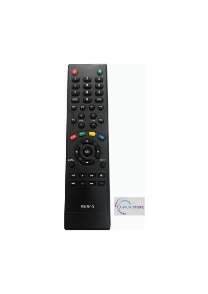 Hd Uydu Alıcı Kumandası