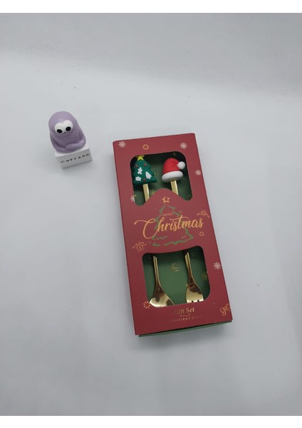 Yılbaşı Temalı Paslanmaz Çelik Çatal-Kaşık Seti modelleri