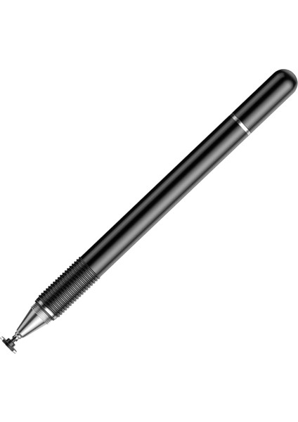 Cudgel Stylus, Tablet ve Telefon Kalemi, Siyah, Yumuşak Silikon Uçlu, Çok Amaçlı, Hassas Otomatik Kontrol ve Vuruş