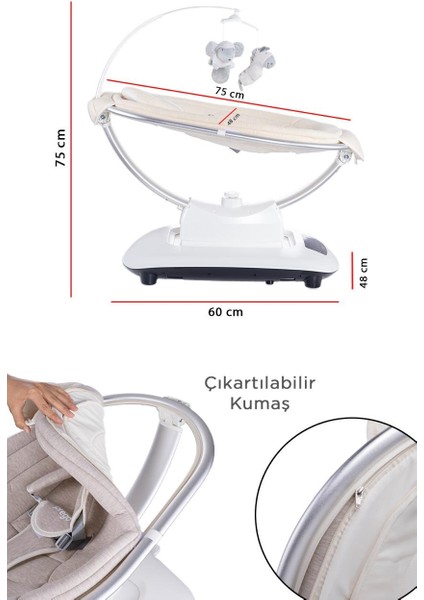 Montes Elektrikli Beşik 4090 fırsatları