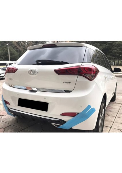 Hyundai I20 Egzoz Görünüm Difüzör Plastk 2015-2017 Parlak Siyah fiyatları