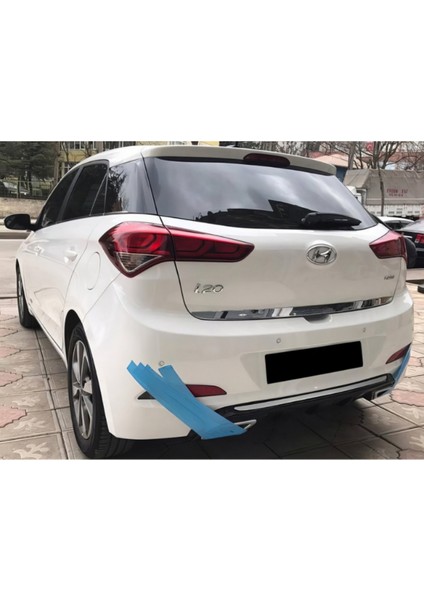 Hyundai I20 Egzoz Görünüm Difüzör Plastk 2015-2017 Parlak Siyah modelleri