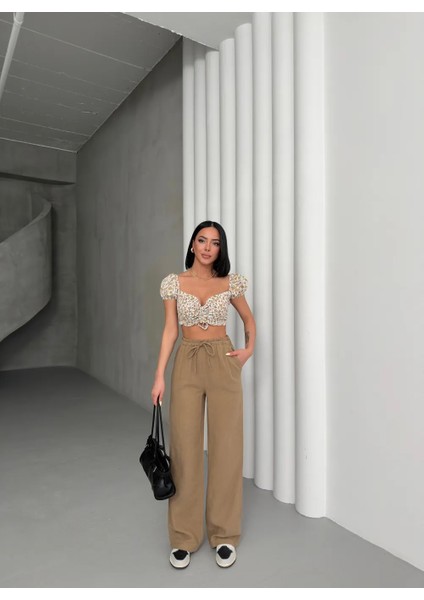 Müslin Sade Pantolon modelleri