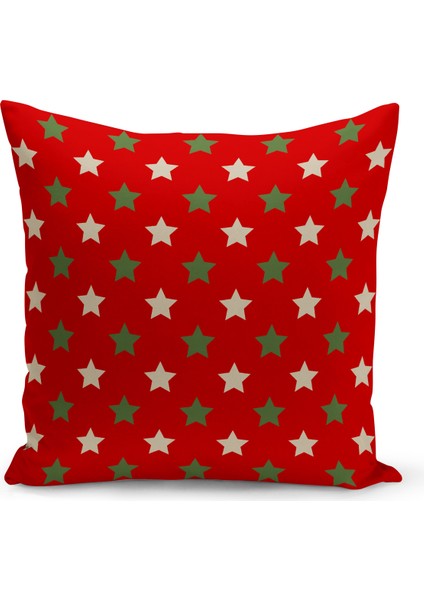Yılbaşı Serisi Çift Tarafı Dijital Baskılı 4'lü Kırlent Kılıfı Seti (Christmas Noel Cushion Cover) modelleri