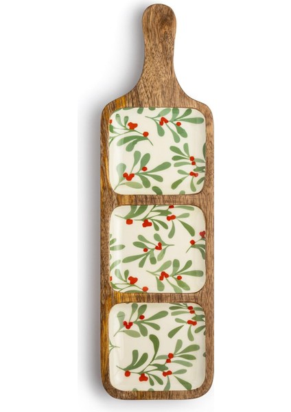 Noella 3'lü Sunum Tabağı 42X12 cm fiyatları