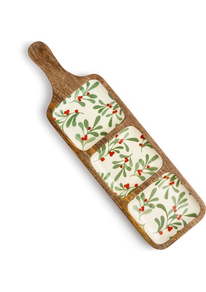 Noella 3'lü Sunum Tabağı 42X12 cm modelleri