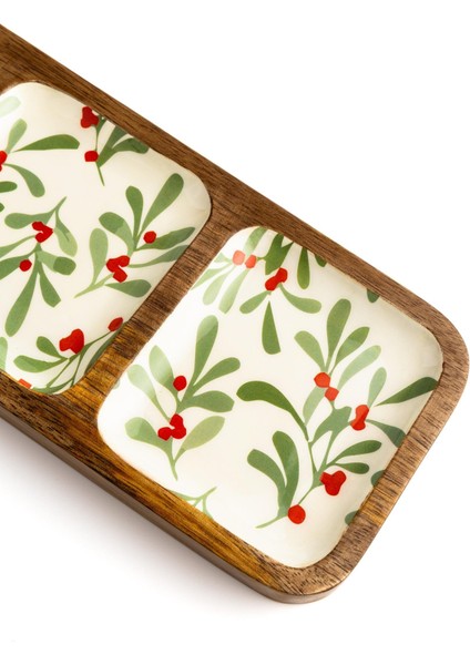 Noella 3'lü Sunum Tabağı 42X12 cm indirimleri