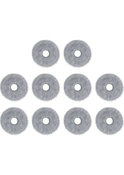 Dreame Bot X30PRO Ultra X30PRO Plus Robot Süpürge Paspas Bezi Yedek Parçaları Için 10 Adet Yıkanabilir Paspas Bezi (Yurt Dışından)