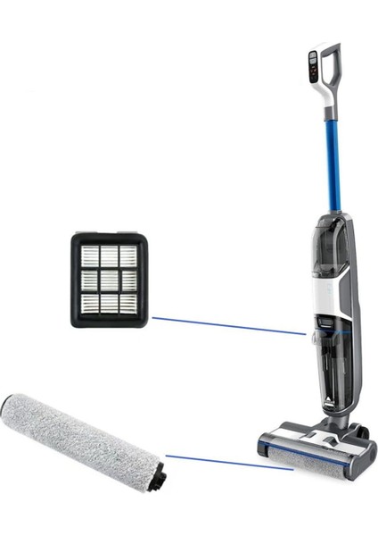 Bıssell Crosswave Hf3 3649A Filtreler Crosswave Elektrikli Süpürge Için Yedek Fırça Silindir Filtre Seti (Yurt Dışından) fiyatları