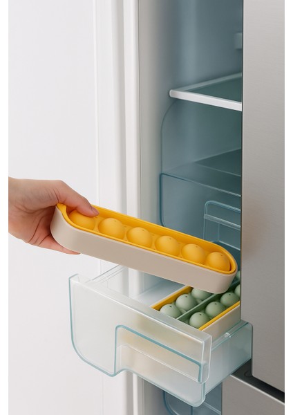 6 Sıralı Silikon Yuvarlak Buz Kalıbı – Kahve, Içecek, Kokteyller Için Yuvarlak Buz Kalıbı indirimleri