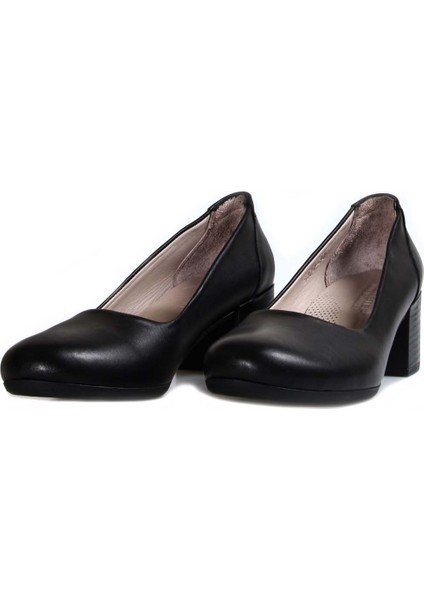 Kadın Kalın Topuklu Ayakkabı 889Za5370