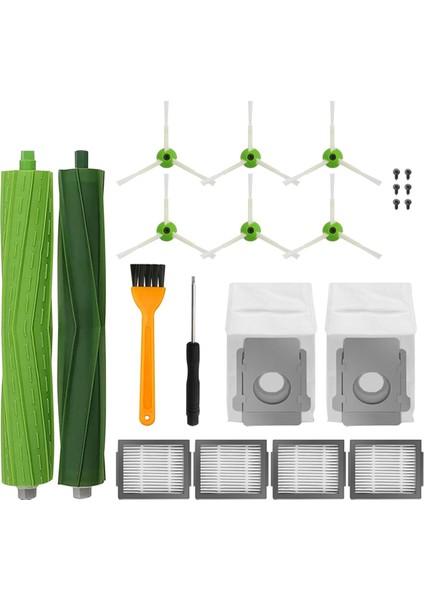 Irobot Roomba I7 I7+ I3 I3+ I4 I4+ I6 I6+ I8 I8+/plus E5 E6 E7 I,e ve J Serisi Elektrikli Süpürge Için Yedek Aksesuarlar (Yurt Dışından)