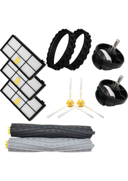 Irobot Roomba Süpürme Robotu Ana Fırça 800 900 Serisi Süpürme Makinesi Filtresi Yan Fırça Aksesuarları Için Uygundur (Yurt Dışından)