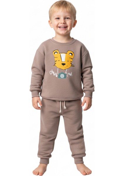 Kaplan Baskılı Eşofman Takımı