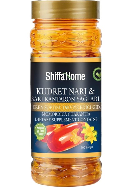 Shiffa Home Sarı Kantaronlu Kudret Narı Softgel