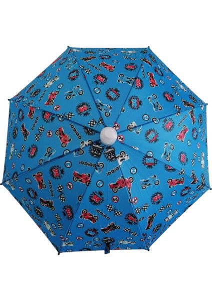 71cm Katlanır Kılıflı Düdüklü Çocuk Şemsiyesi Yağmur Kış Sonbahar RB04911