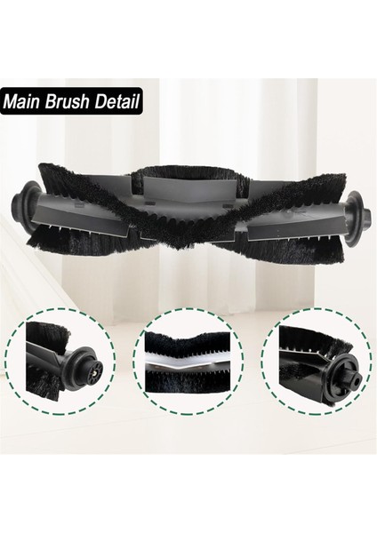 Airrobo P30 Robot Süpürge Mian Yan Fırça Hepa Filtre Paspas Bezi Yedek Parça Aksesuarları (Yurt Dışından) fırsatları