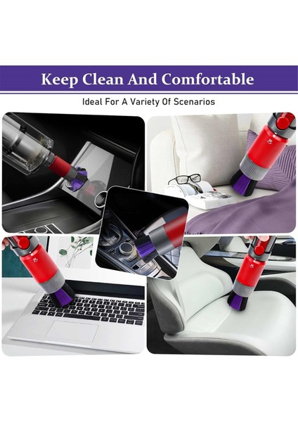 Dyson V7/V8/V10/V11/V15 Için Yumuşak Kıllı Çizilmez Toz Fırçası, Iz Bırakmayan Toz Fırçası Başlığı Yedek Parçaları (Yurt Dışından) modelleri