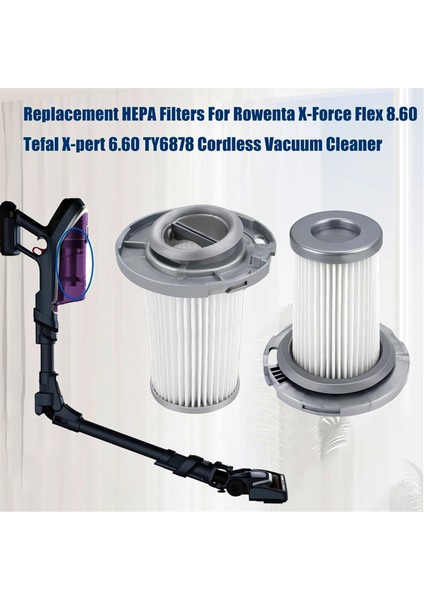 Rowenta X-Forceflex 8.60 Elektrikli Süpürge Aksesuarları Filtreler ve Pamuklu Elektrikli Süpürge Yedek Parçaları Için Uygundur (Yurt Dışından) modelleri
