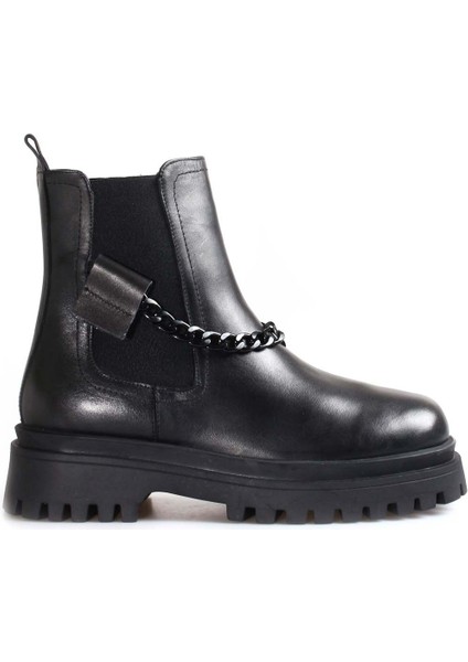 Deri Kadın Klasik Bot 916SZA3578