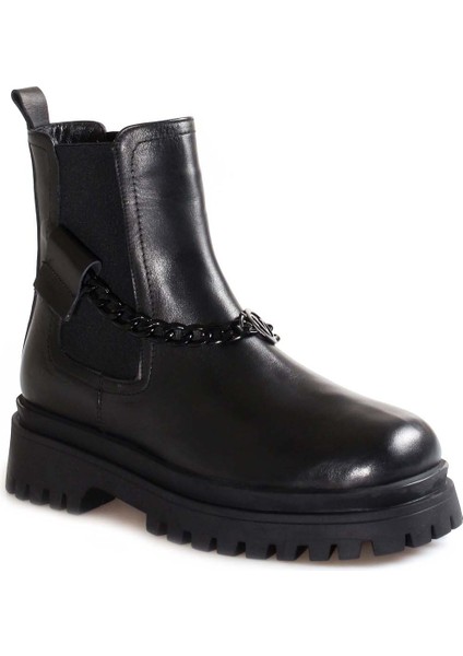 Deri Kadın Klasik Bot 916SZA3578