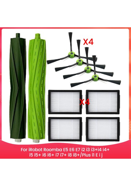 Irobot Roomba E5 E6 E7 I2 I3 I3+I4 I4+ I5 I5+ I6 I6+ I7 I7+ I8 I8+/artı I1 Eıj Serisi Parçaları Için Yedek Parçalar (Yurt Dışından)