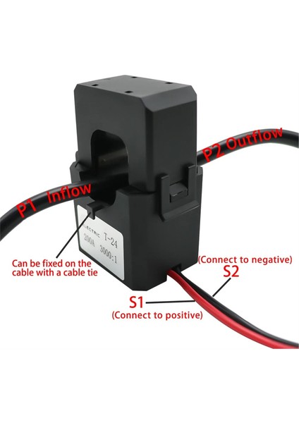 3000/1 Mini Split Çekirdek Akım Trafosu Sensörü Ac Açık Tip Ct 80A Kelepçe Frekans Trafosu (Yurt Dışından) modelleri