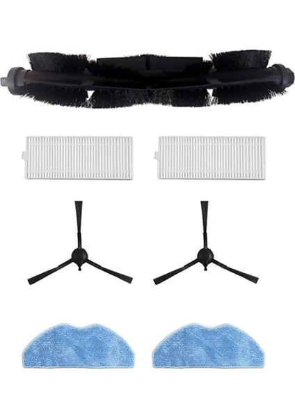 Ana Fırça Filtre Mendilleri 360 S8 S8 Plus Süpürge Robot Süpürge Parçalarına Uygun (Yurt Dışından)