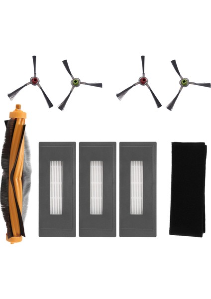 Ecovacs Deebot Ozmo 930 Robot Süpürge Için Uyumlu Yedek Aksesuar Seti, 1 Ana Fırça 3 Verimli Filtre 4 Yan Fırça (Yurt Dışından) fiyatları