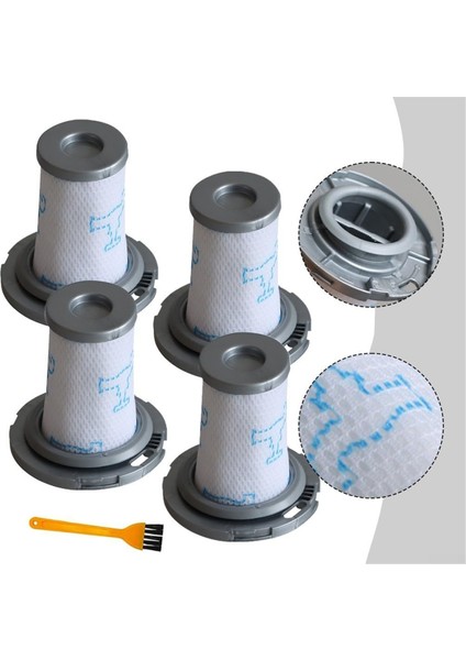X-Force Flex 8.60 RH96 X-Pert 6.60 RH68 Elektrikli Süpürgeler Için Yedek Filtre Takımı, Yıkanabilir Filtreler ve Temizleme Fırçası (Yurt Dışından) fırsatları