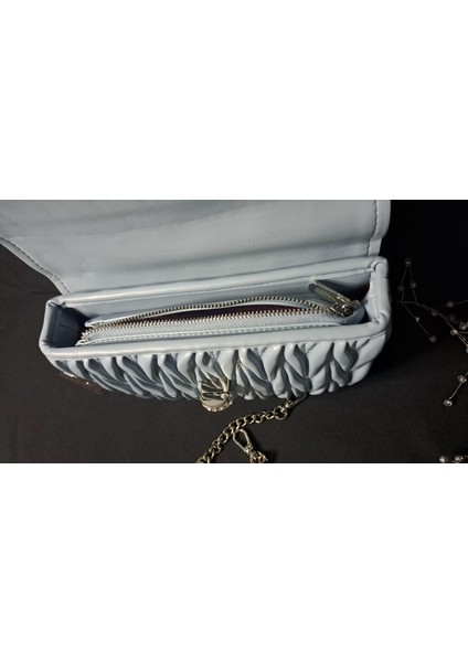 Lal'den Kadın Abiye Çanta,şık Bayan Çanta, Mavi Bayan Abiye Çanta fırsatları