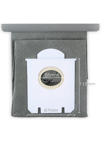 1 Adet Yıkanabilir Toz Vakumlu Süpürge Torbaları Philips HR8376/FC8206/8208 Için Toz Torbası Yedeği (Yurt Dışından) modelleri