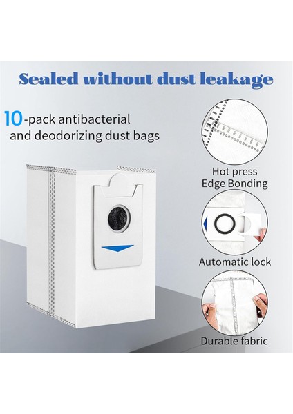 Ecovacs Debot N30 Omni N30 Pro Omni Elektrikli Süpürge Yedek Parçaları Için 41 Adet Fırça Filtre Toz Torbası ve Paspas Bezi Seti (Yurt Dışından) fiyatları