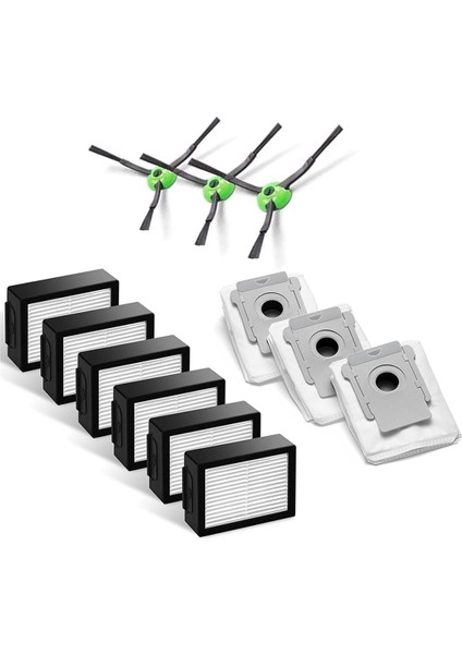 Irobot Roomba Eı &j Serisi I7 I7+/plus I3 I3+ I4 I5 J5 I6 I6+ I8 I8+ E5 E6 E7 Elektrikli Süpürge Parçaları Için Yedek Kitler (Yurt Dışından)