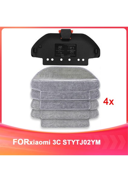Xiaomi Süpürge ve Paspas 3c Aksesuarları Için Uygundur STYTJ02YM Paspas Tutucu Yedek Sarf Malzemeleri Için Yedek Kit (Yurt Dışından)